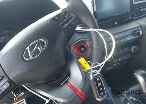 2019 Hyundai Veloster Turbo z USA, uszkodzony, nr VIN KMHTH6AB5KU006991